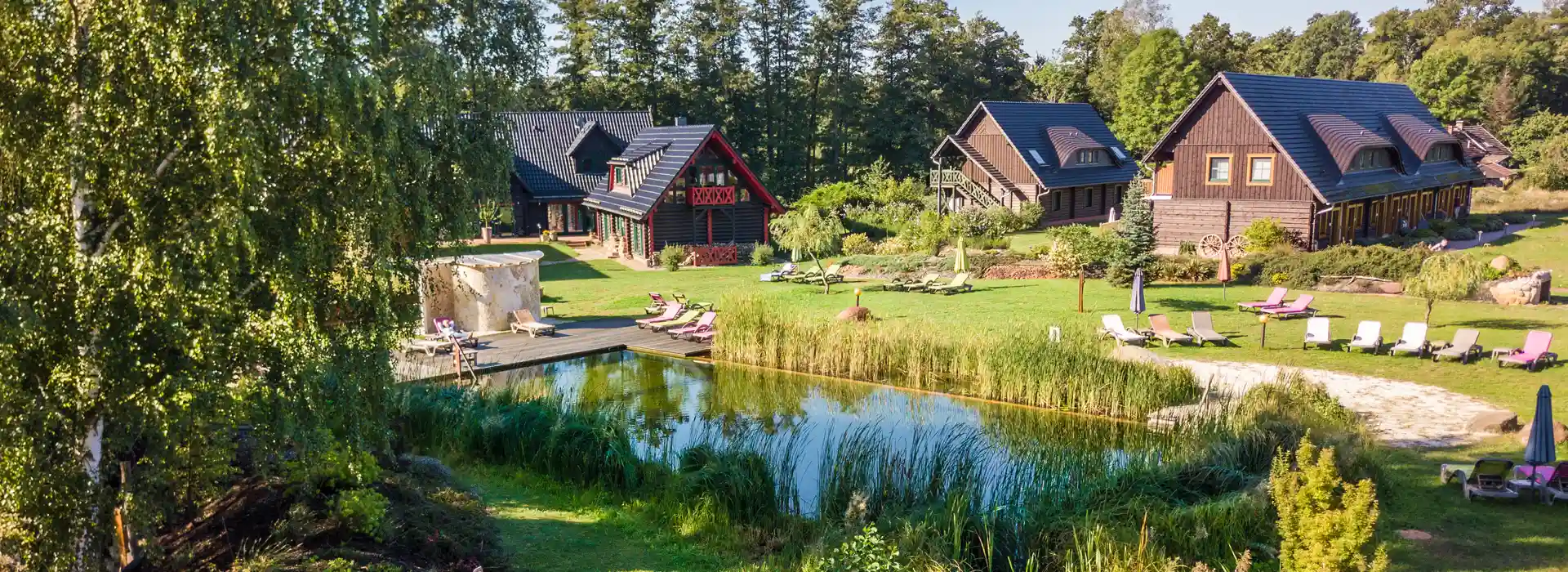 Hotel Burg Spreewald, Übersicht Anlage